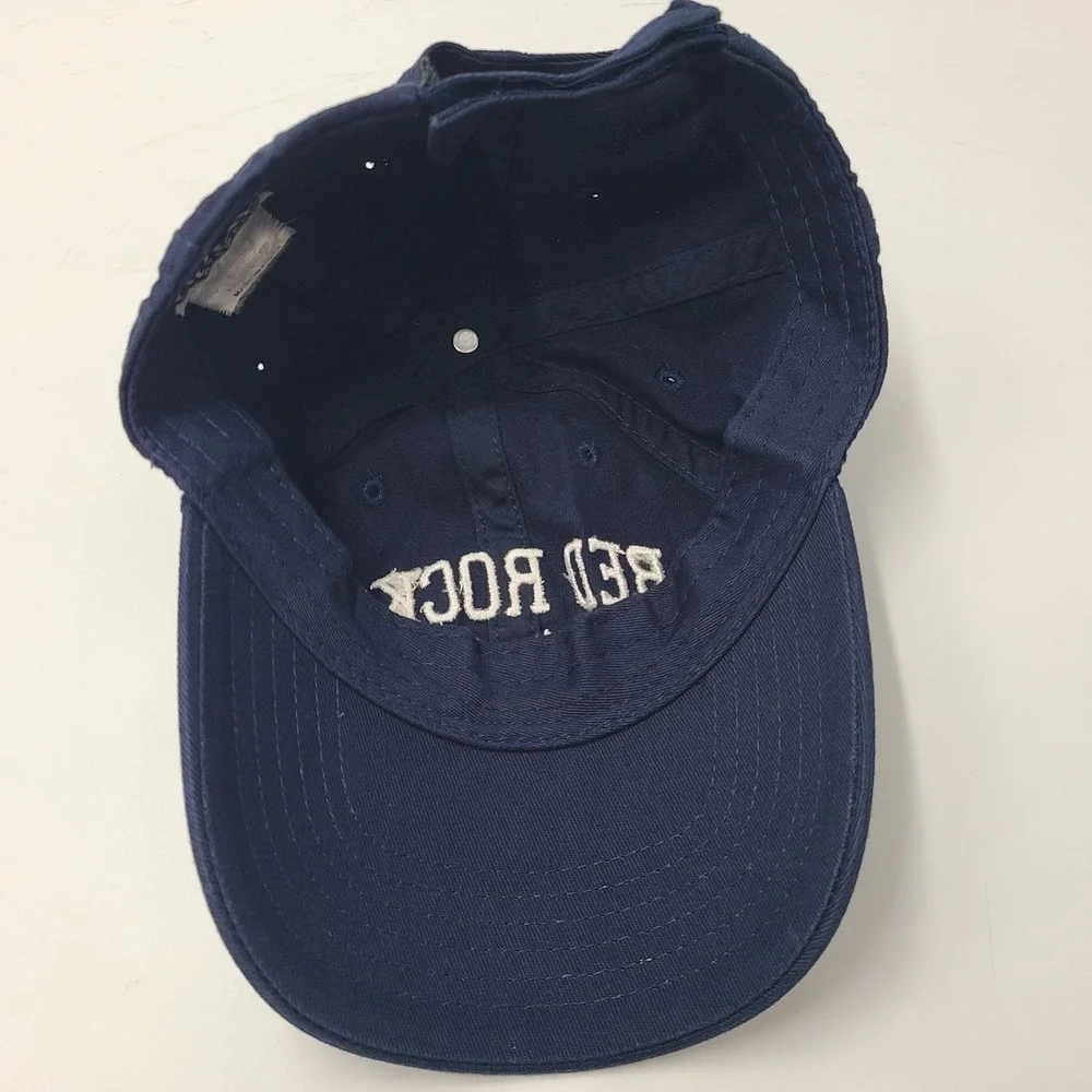 Youth Red Rocks Hat Adjustable Ouray Blue White Park & Amphitheatre Logo‎ Casual